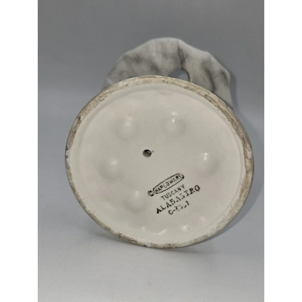 Vintage Napcoware Toothbrush‎ Holder Cherub Alabastro C-531 4.75